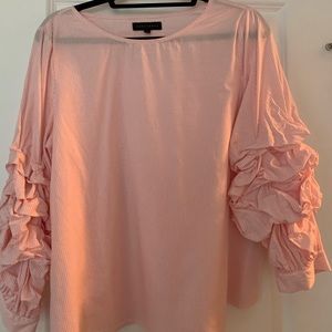 Sanctuary ruffle sleeve top